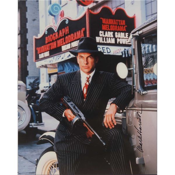 Mark Harmon Signed Dillinger (1991) Production Still