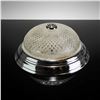 Image 2 : Waterford Crystal Dome Ceiling Light Fixture