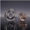 Image 3 : Christofle Vertigo Silver-Plated and Glass Condiment Set