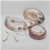 Image 3 : 4pc Silver Plate and Stainless Steel Tableware Including Christofle Caviar Server