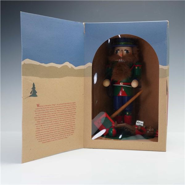 Nutcracker Village Handcrafted Wooden Musical Organ Grinder