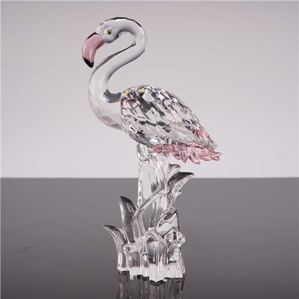 Swarovski Crystal Flamingo Figurine Rare Encounters collection Model 289733