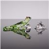 Image 2 : 2pc Swarovski Crystal Figurines, Gecko & Romeo the Frog