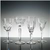 Image 1 : 4pc Waterford Crystal Assorted Pattern Stemware