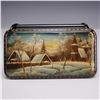 Image 3 : Fedoskino Russian Lacquer Box, Winter Landscape