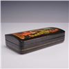 Image 1 : Russian Kholuy Hand-Painted Lacquer Box