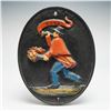 Image 1 : Wilton Cast Metal Fireman Wall Plaque