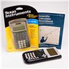 Image 1 : Texas Instruments 3pc Grouping, TI-30X IIS and TI-84 Plus Calculators with Sourcebook, c. 2007