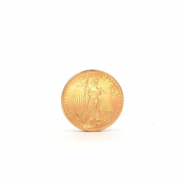 1999 1/10 Fine Gold $5 American Gold Eagle Coin