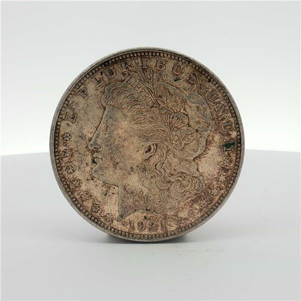 1921-S US Morgan Silver Dollar Coin Circulated