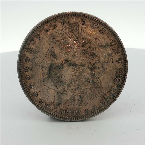 1879 US Morgan Silver Dollar Coin Circulated