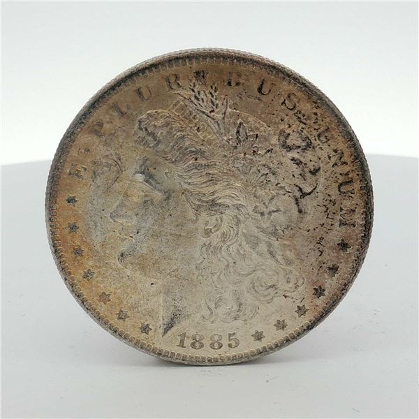 1885-O US Morgan Silver Dollar Coin Circulated