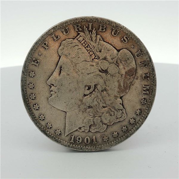 1901-O US Morgan Silver Dollar Coin Circulated