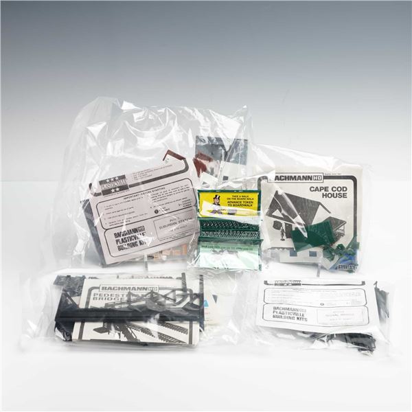 Bachmann Plasticville Building Kits- Signal Bridge, Cape Cod House & More