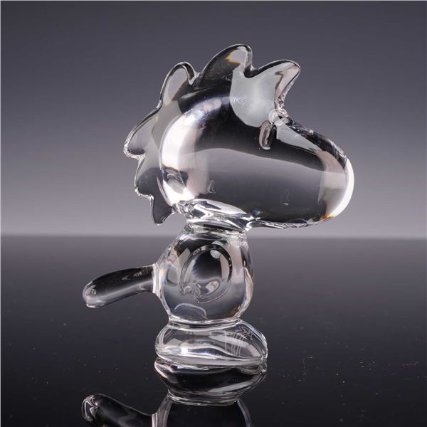 Baccarat Crystal Peanuts Figurine, Woodstock