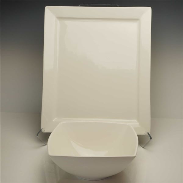 2pc 10 Strawberry Street Platter and Serving Bowl