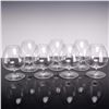 Image 1 : Set of 7 Baccarat Crystal Brandy Snifters, Perfection