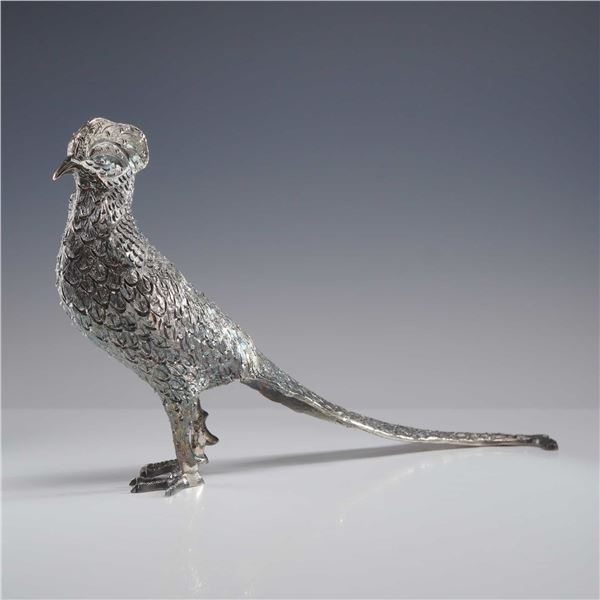 Sanborns Mexico Sterling Silver Pheasant Figurine