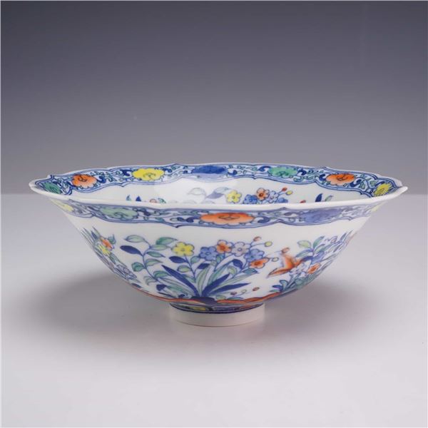 Republic of China Office of the President Presentation Imari Style Porcelain Bowl