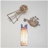 Image 3 : 3pc Sterling Silver Items Including Robbe & Berking Bookmark