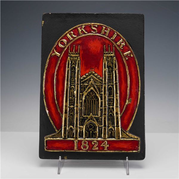 Yorkshire Assurance Company Fire Mark Plaque