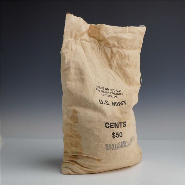 1980 US Mint 50.00 Dollar Bag of Pennies