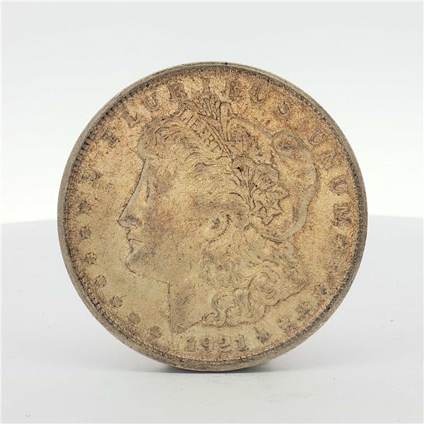 1921-S US Morgan Silver Dollar Coin Circulated