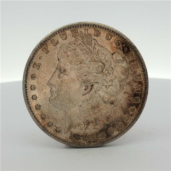 1882-S US One Dollar Morgan Silver Dollar, Circulated