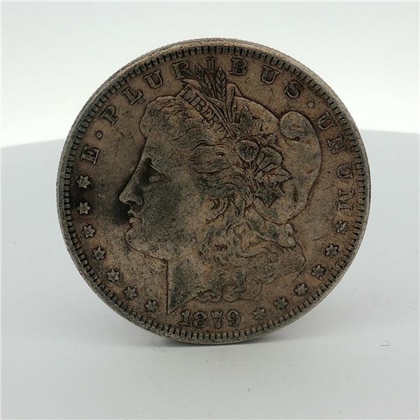 1879 US Morgan Silver Dollar Coin Circulated
