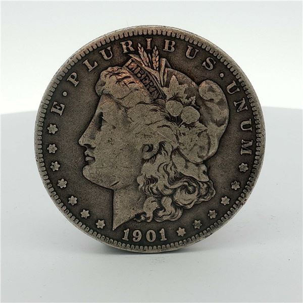1901-O US Morgan Silver Dollar Coin Circulated