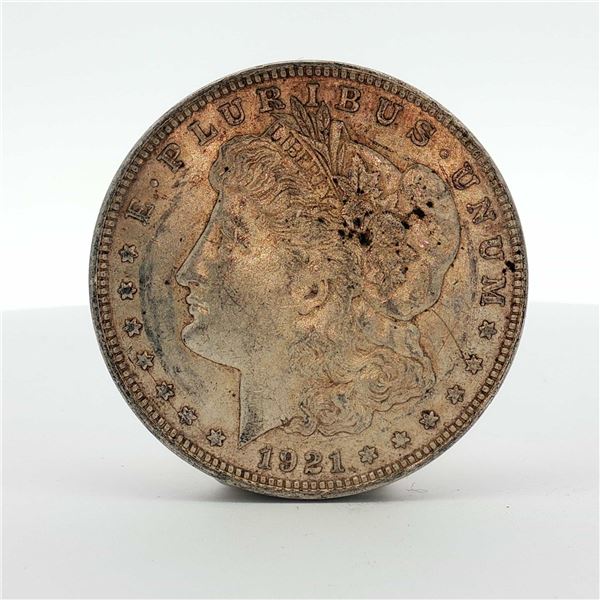 1921 US Morgan Silver Dollar Coin Circulated