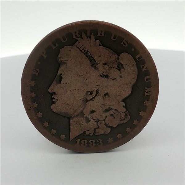 1883 US One Dollar Morgan Silver Dollar, Circulated