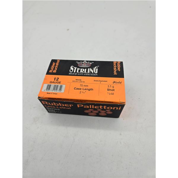 Sterling 12 Gauge Less-Lethal rubber shot  (c2)