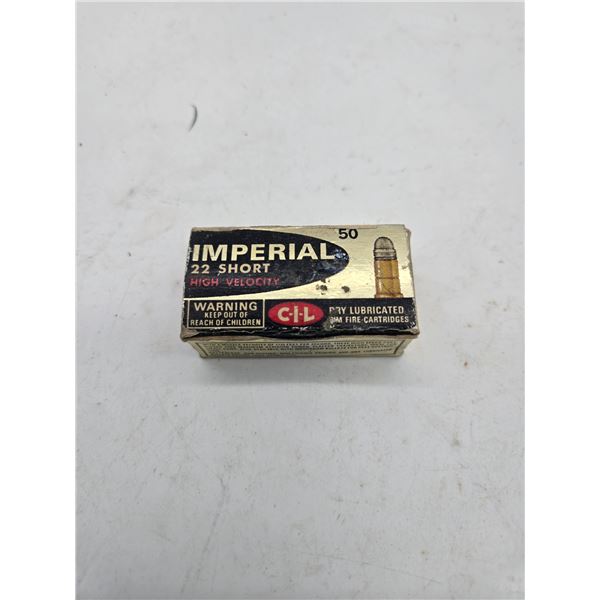 Imperial 22 short ammunition  (c2)