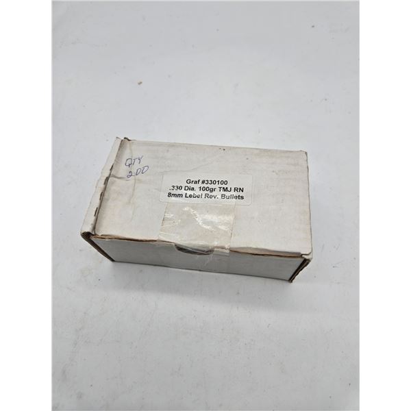 8mm Lebel Rev bullets (c69)