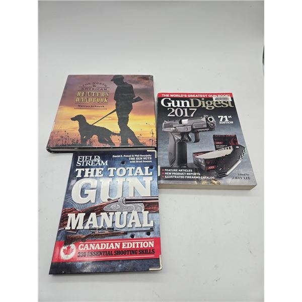 3 gun/outdoor related books (c69)