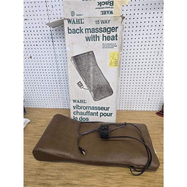 wahl back massager with heat (c16)