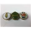 Image 1 : 3pc Harrods Knightsbridge and Crummles & Co. Enamel Boxes