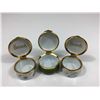 Image 2 : 3pc Harrods Knightsbridge and Crummles & Co. Enamel Boxes