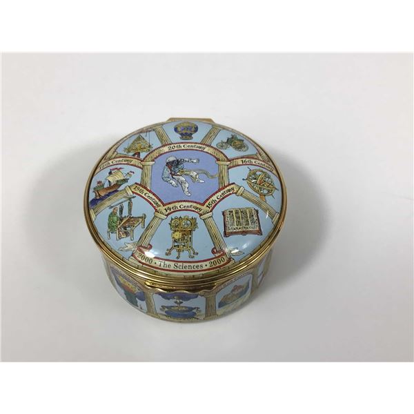 Halcyon Days Millennium Enamel Boxes, The Sciences