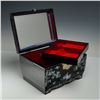 Image 2 : Korean Najeonchilgi Style Mother of Pearl Black Lacquer Jewelry Box
