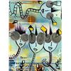 Image 3 : Chris Riggs (American, b. 1973) Pair of Street Pop Art Paintings on Board, Signed