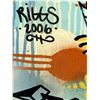 Image 6 : Chris Riggs (American, b. 1973) Pair of Street Pop Art Paintings on Board, Signed