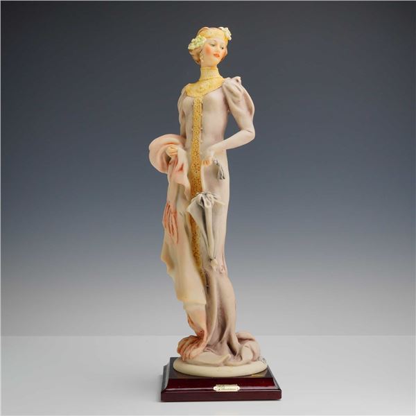Giuseppe Armani Florence Sculture d'Arte Figurine Lady with Sunshade