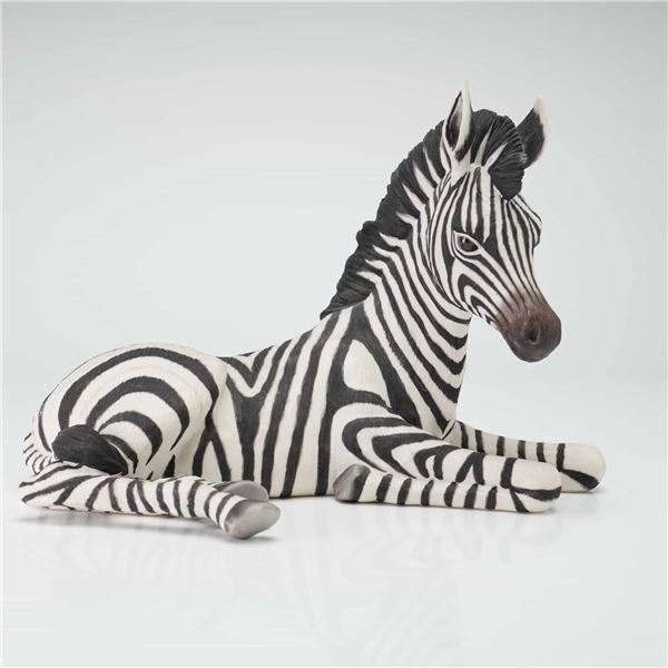 Boehm England Porcelain Figurine Zebra 20138