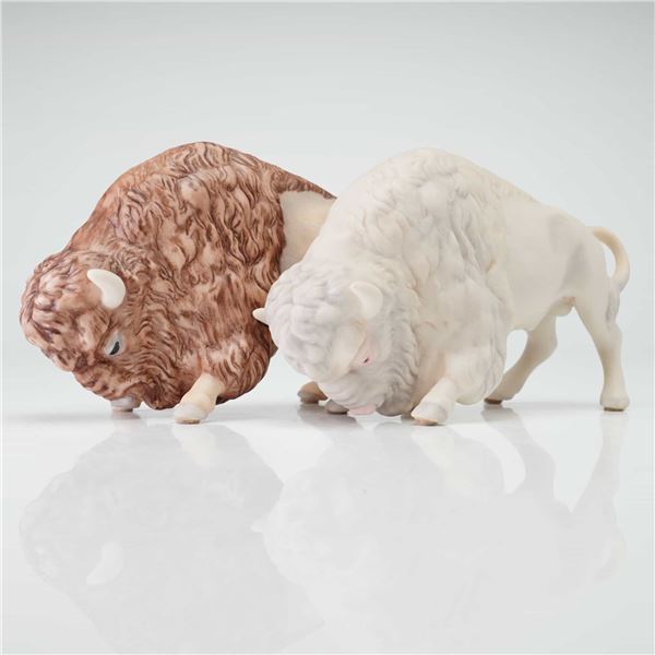 Cybis Bisque Porcelain Figurine, American Buffalo