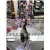 Image 2 : 4.5 inch AMETHYST CRYSTAL TREE WITH AMETHYST BASE WITH 7 BRANCH
