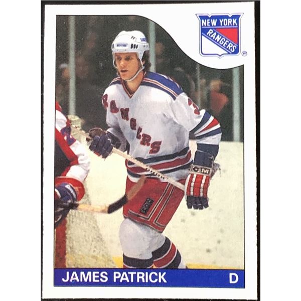 1985-86 O-PEE-CHEE JAMES PATRICK ROOKIE CARD
