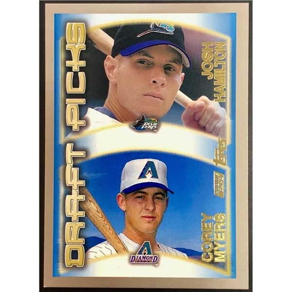 2000 TOPPS JOSH HAMILTON ROOKIE CARD