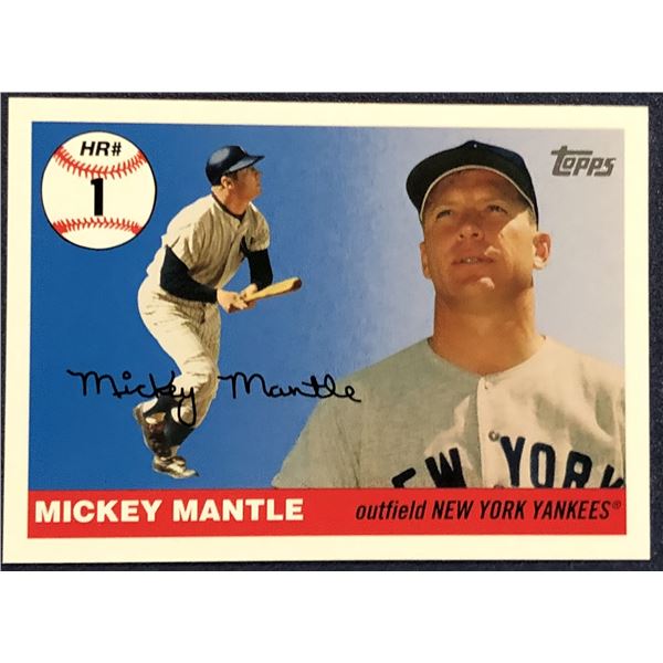 2006 TOPPS MICKEY MANTLE (HOF)